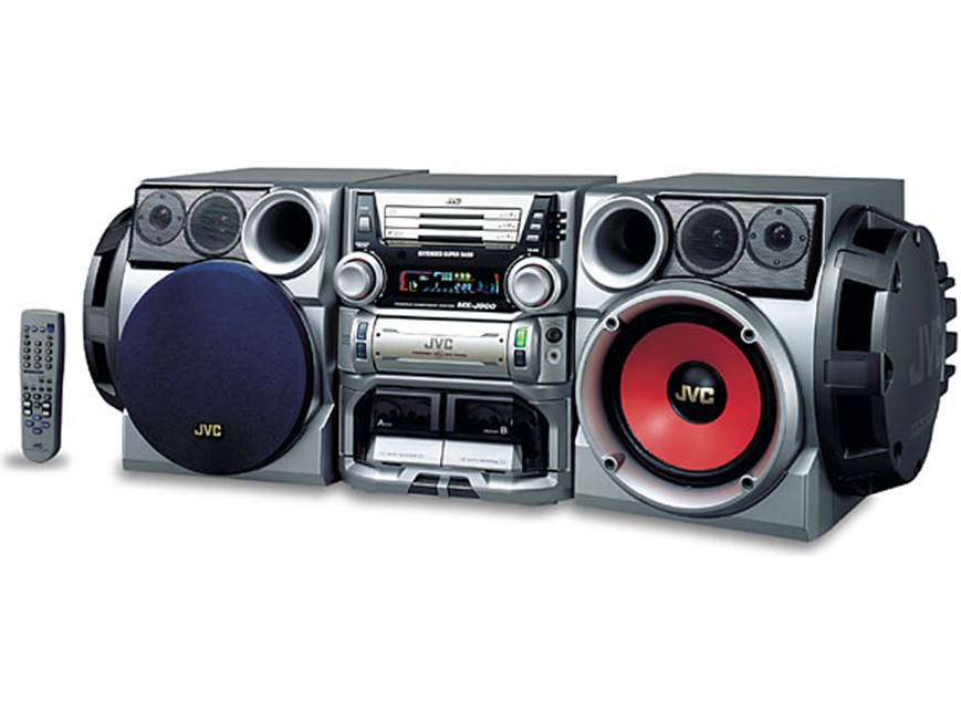 JVC MX-J900 3-CD changer system at Crutchfield