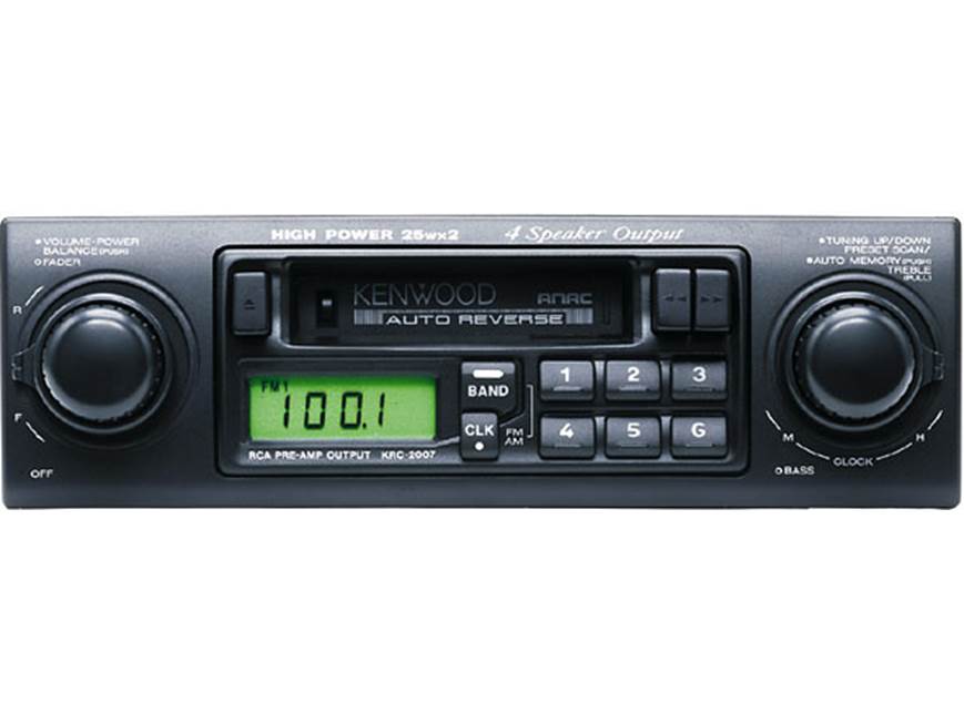 KENWOODカセットレシーバコンパクトコプレイヤKDC-707 KRC-707 【公式