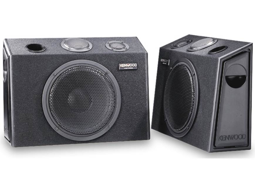 Kenwood KSC-9903 3-Way Truck Speaker Boxes at Crutchfield