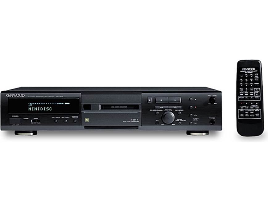CD/MDプレイヤー(KENWOOD) Kenwood MD-203 MD player/recorder at Crutchfield