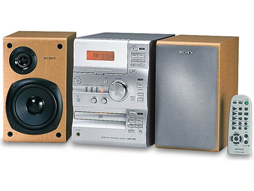 Sony CMT-CP11 Desktop CD/tape system at Crutchfield