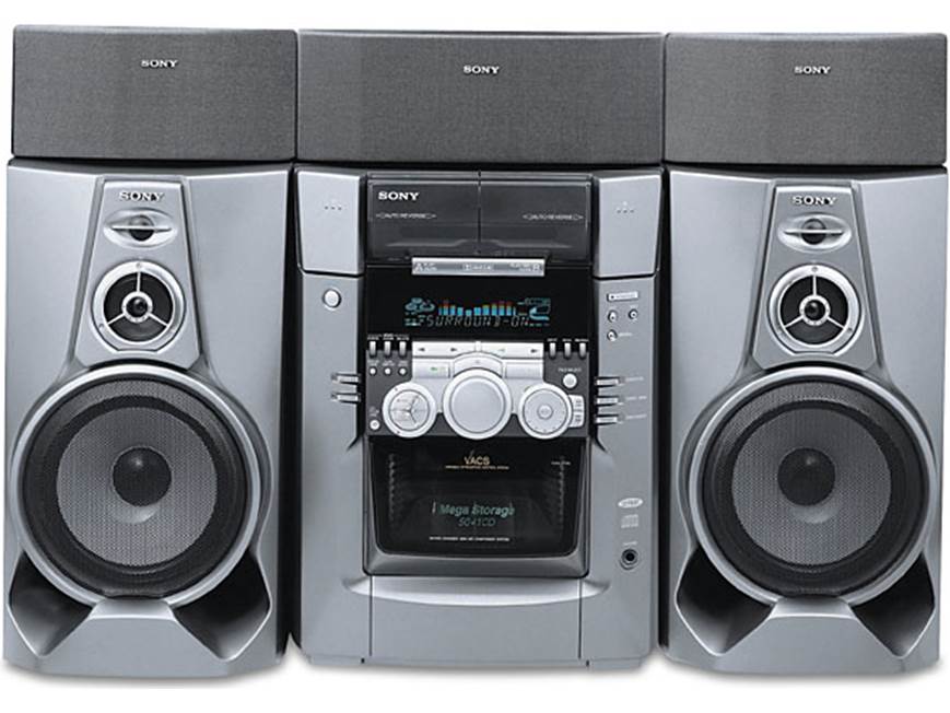 Sony MHC-M300AV 50+1 CD system with Dolby Pro Logic at Crutchfield