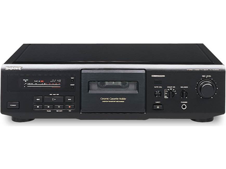 Sony TC-KE400S Cassette deck with Dolby S at Crutchfield