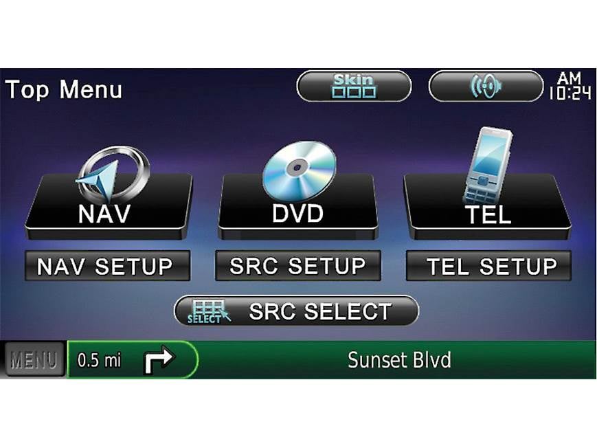 Kenwood Excelon DNX6960 Navigation receiver at Crutchfield