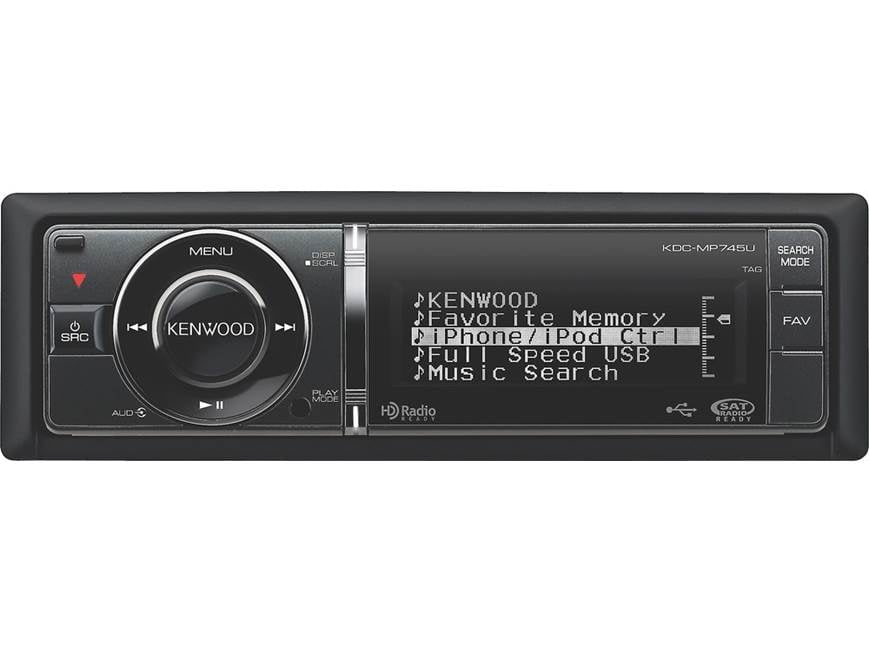 Kenwood KDC-MP745U CD receiver (New Stock) at Crutchfield