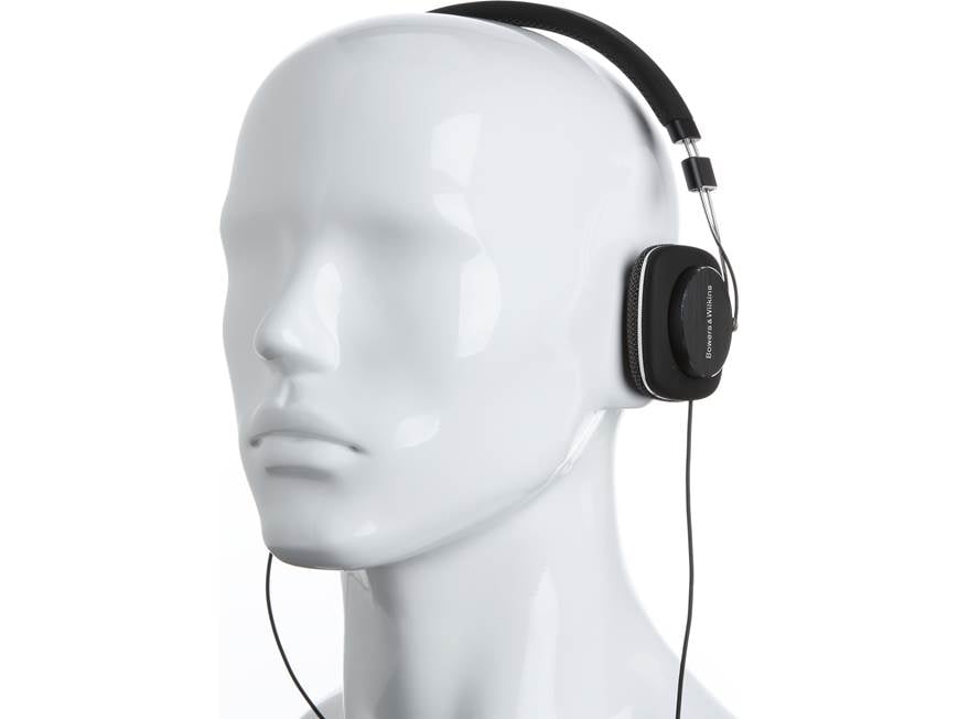 Bowers & Wilkins P3 (Black) Portable, folding on-ear headphones