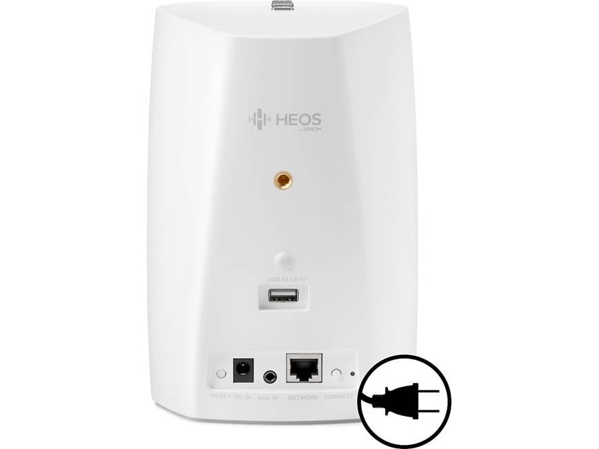 Denon HEOS 1 (Series 1) (White) Compact wireless powered speaker