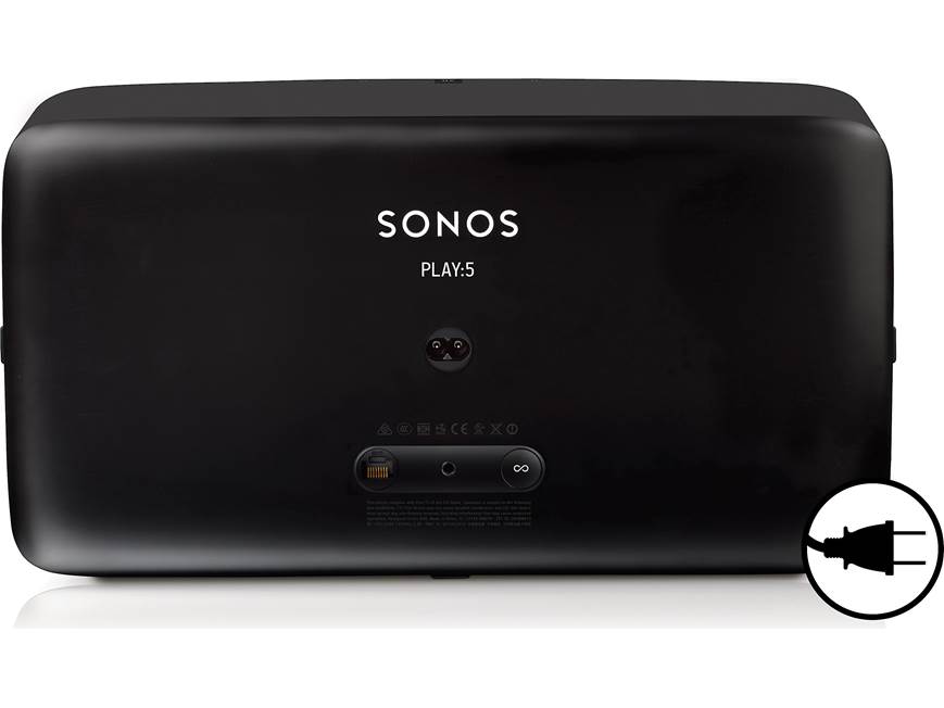 Sonos Play:5 (Black) Wireless streaming music speaker with Apple