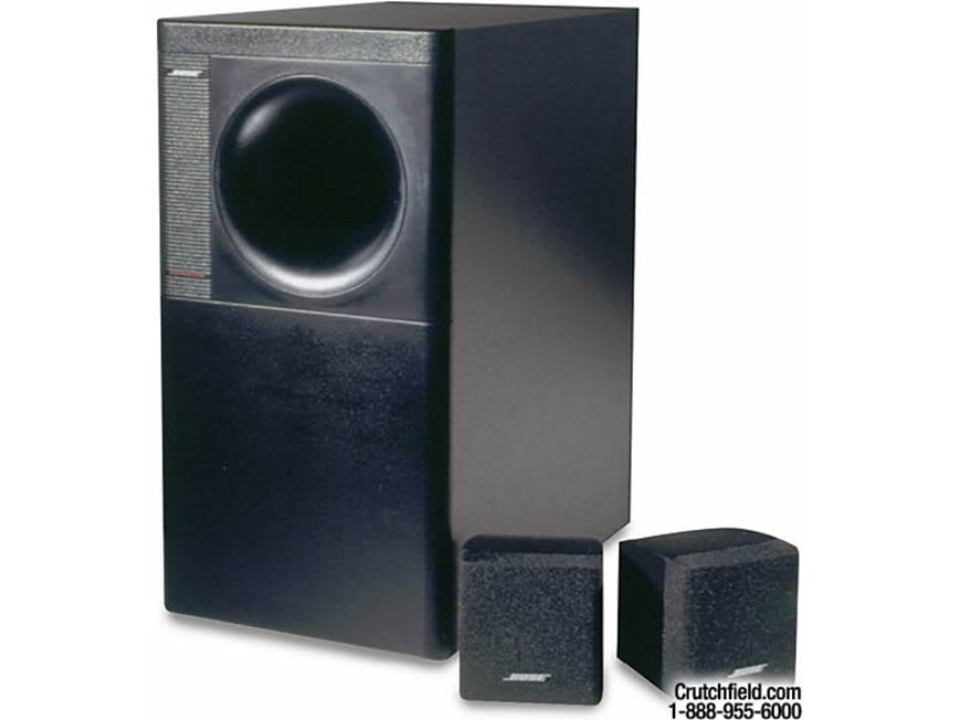 Bose® Acoustimass® 3 Series IV (Black) Bose's most compact and