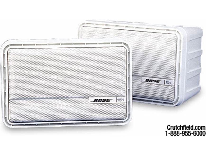 Bose® 151® (White) Environmental speakers with mounting brackets