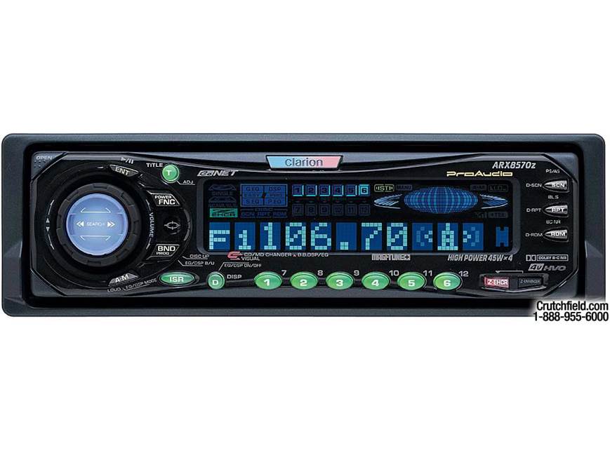 Clarion ProAudio ARX7570z Cassette receiver with CD changer