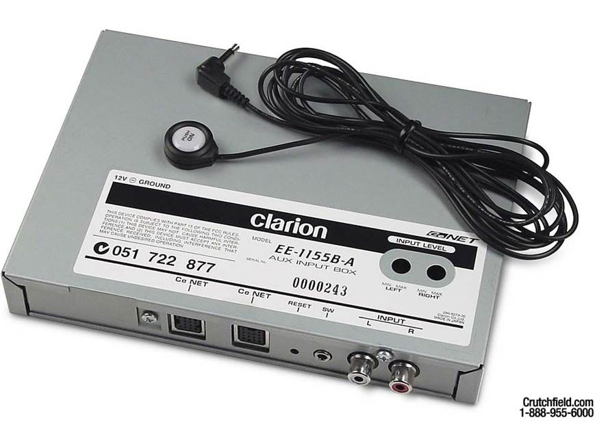 Clarion EE-1155B-A Auxiliary Input Adapter for Clarion CeNet