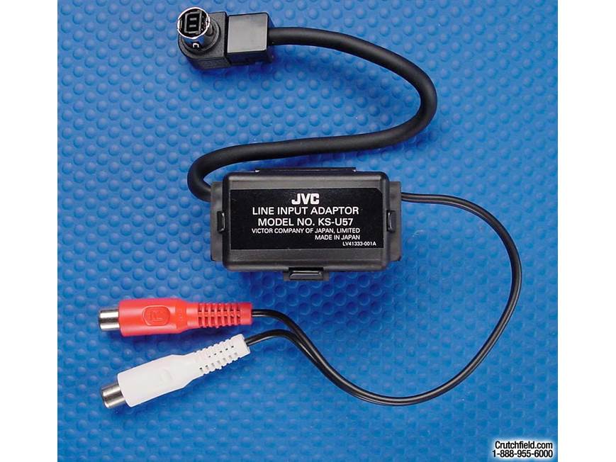 JVC KS-U57 Auxiliary Input Adapter at Crutchfield