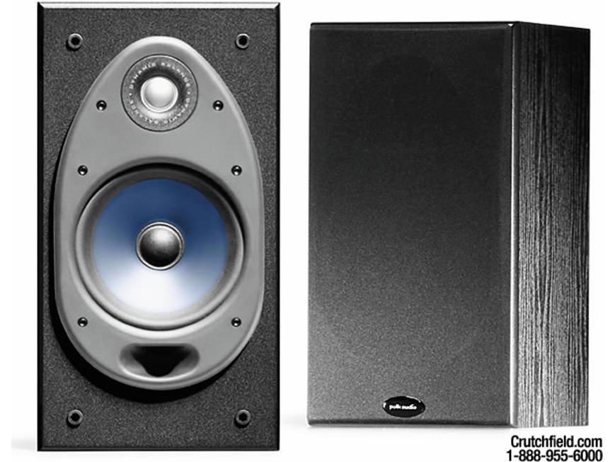 Polk RT35i (Black) Bookshelf speakers at Crutchfield Polk RT35i (Black) Bookshelf speakers at Crutchfield