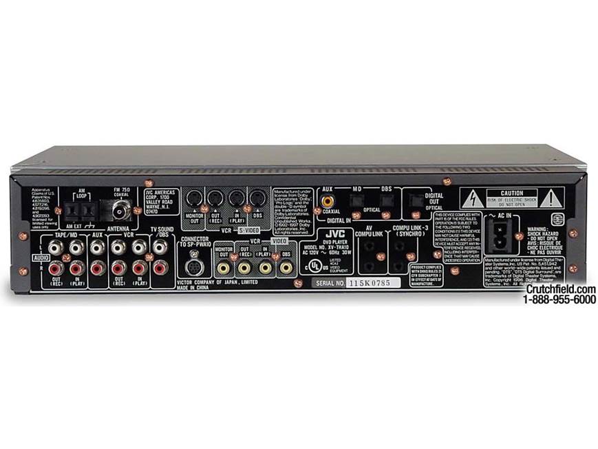 JVC TH-A10 DVD home theater system at Crutchfield