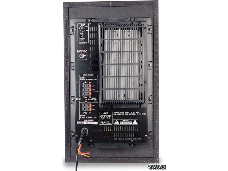 JVC TH-A10 DVD home theater system at Crutchfield