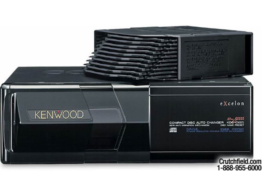Kenwood eXcelon KDC-CX85 10-disc CD changer at Crutchfield