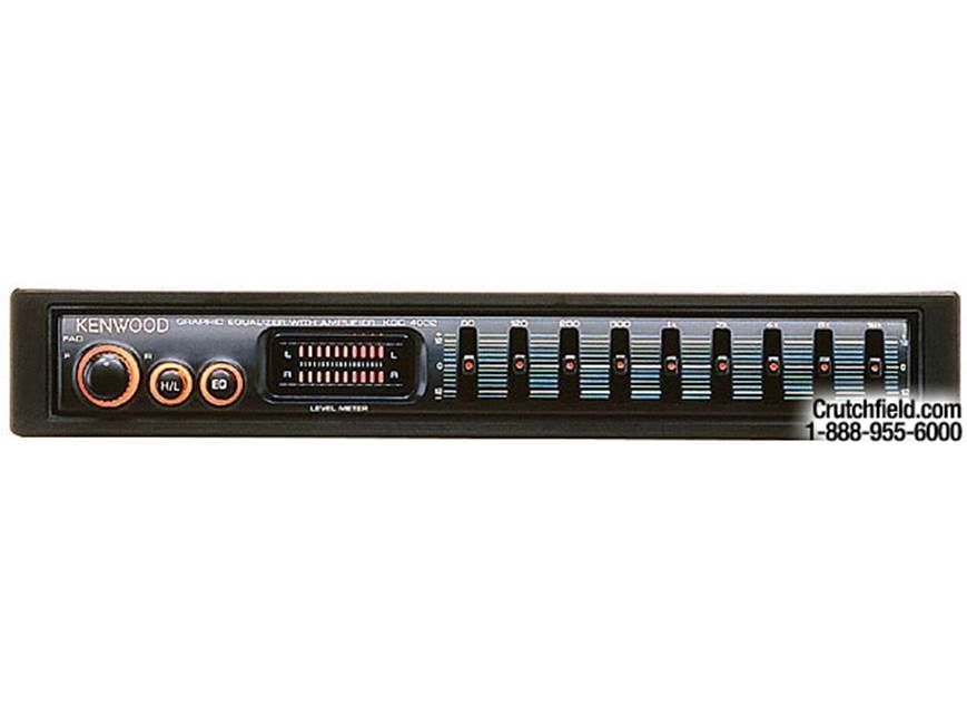 Kenwood KGC-4032 9-band equalizer/amplifier at Crutchfield