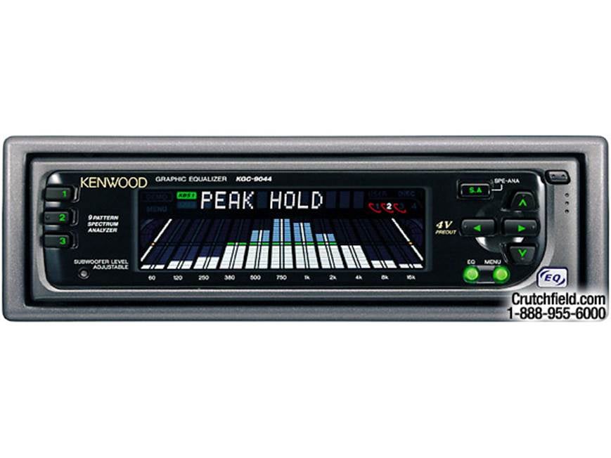 Kenwood KGC-9044 Full-DIN passive EQ/crossover at Crutchfield