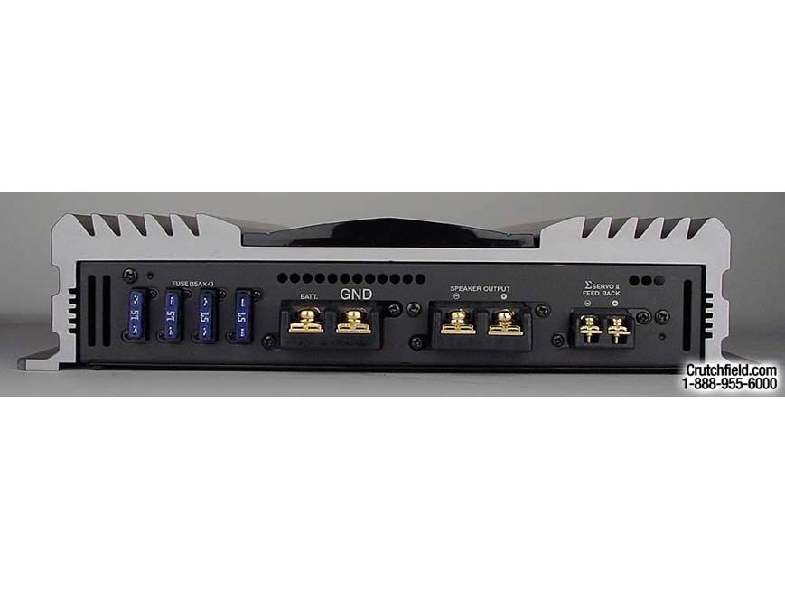 Kenwood eXcelon KAC-X401M 300W x 1 Car Subwoofer Amp at Crutchfield