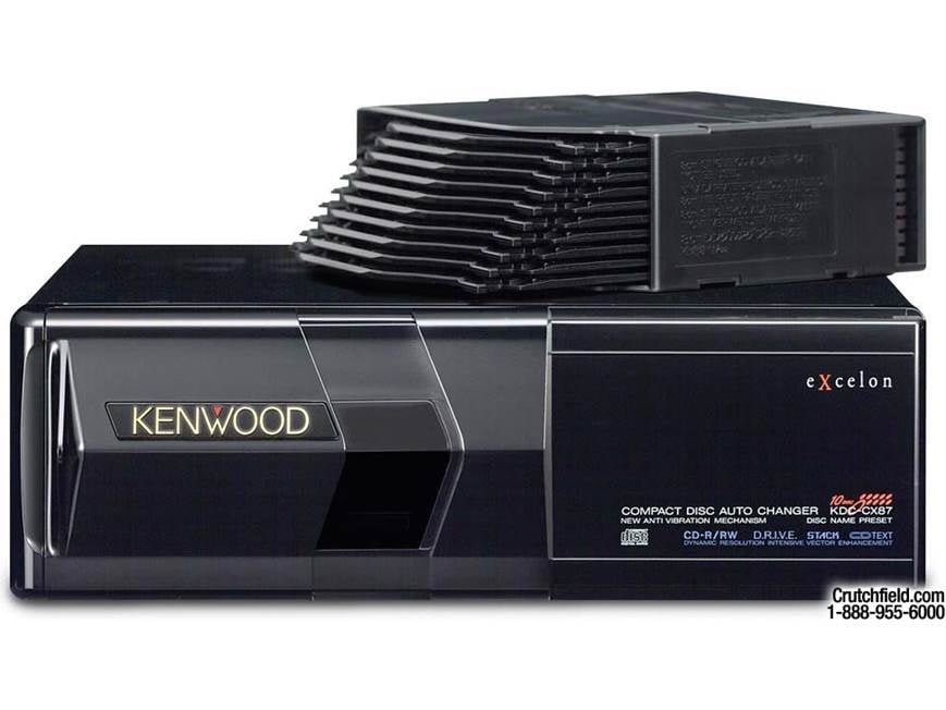 Kenwood Excelon KDC-CX87 10-disc CD changer (New Stock) at Crutchfield
