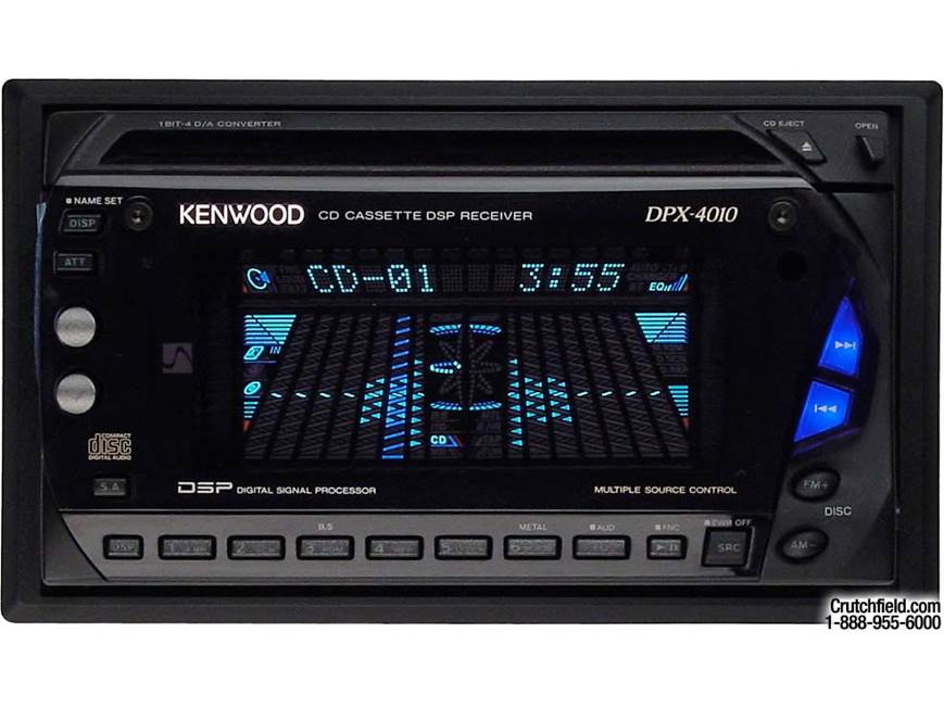 Kenwood DPX-4010 CD/Cassette Receiver with CD Changer Controls at