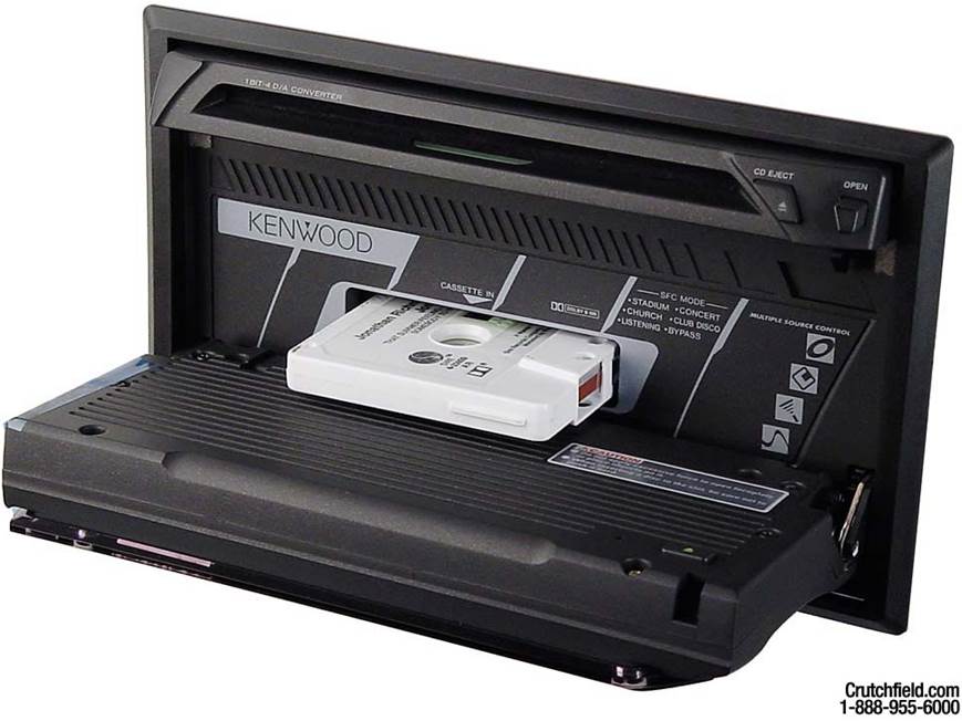 Kenwood DPX-4010 CD/Cassette Receiver with CD Changer Controls at