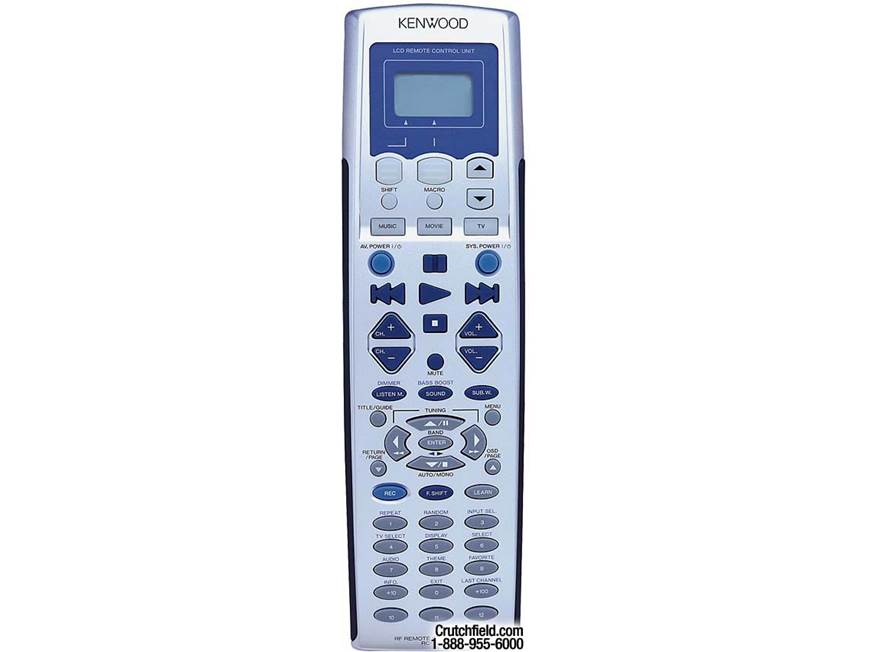 Kenwood VR-410 A/V receiver with Dolby Digital and DTS at Crutchfield