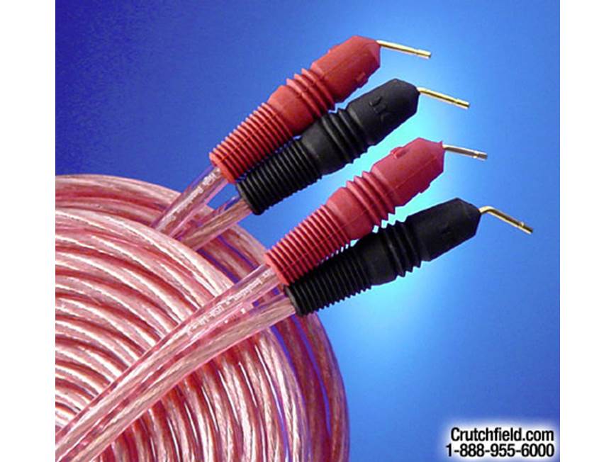 Original Monster Cable (20-foot pair) With gold pin connectors (20