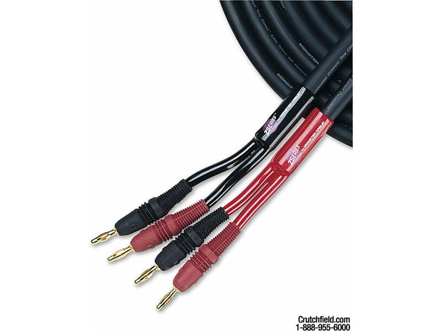 Monster Cable Z1 (10-foot pair) High-performance speaker cablewith