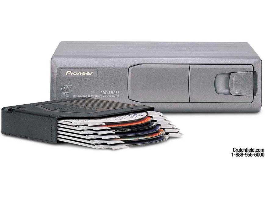 Pioneer CDX-FM653 Add-on CD changers at Crutchfield