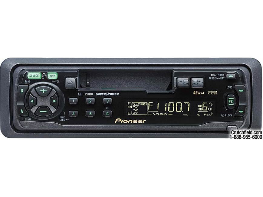 Pioneer KEH-P1010 Cassette receiver with CD changer controls at
