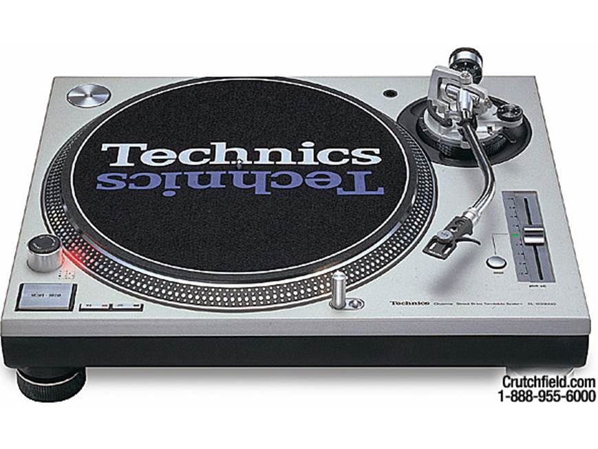 Technics SL-1200M3D (Silver) DJ-friendly direct-drive turntable