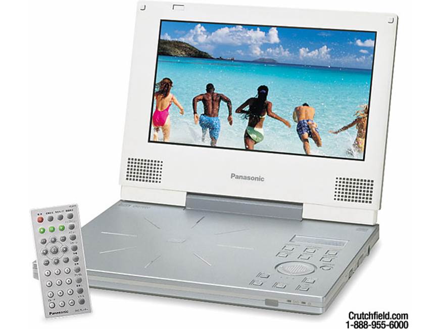 Panasonic DVD-LV75 Portable DVD/CD player with 7