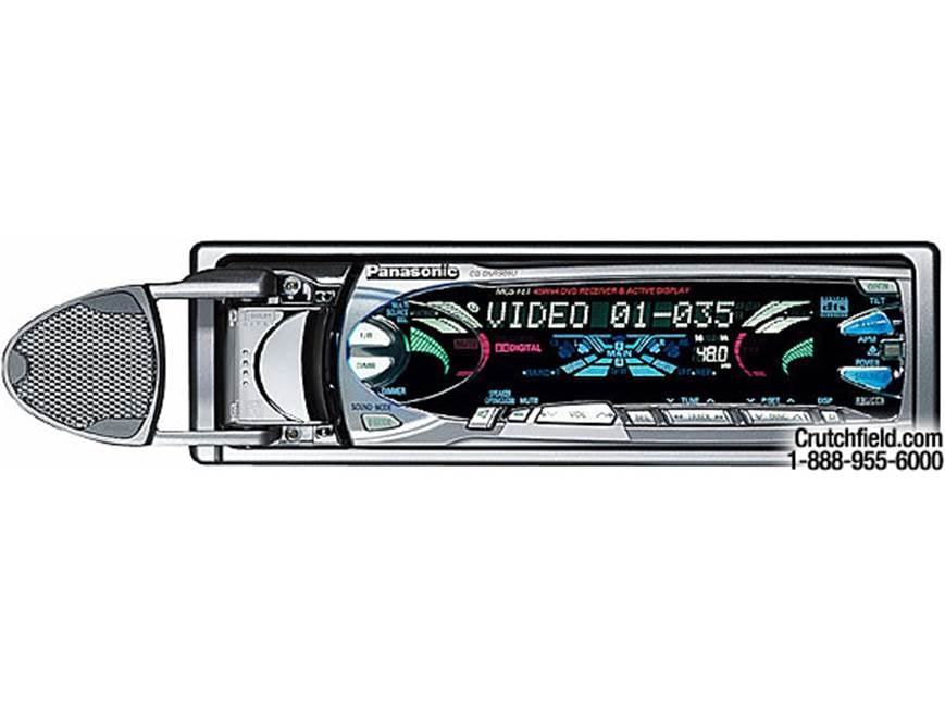 Panasonic CQ-DVR909U CD/DVD audio-video receiver with CD changer