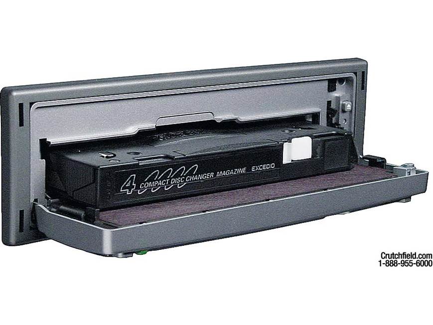 Sanyo Excedio MCX400 CD receiver with integrated 4-disc changer at