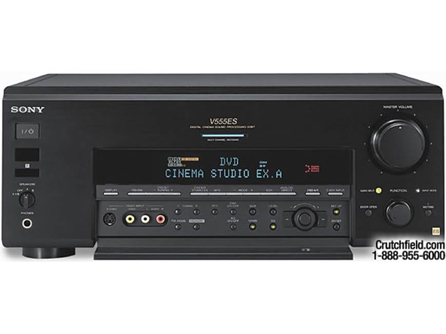 Sony STR-V555ES A/V receiver with Dolby Digital and DTS at Crutchfield