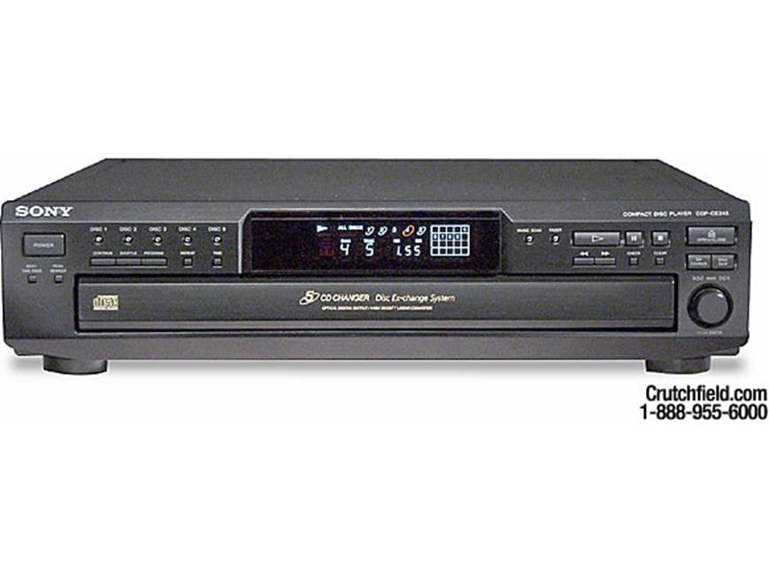 Sony CDP-CE245 5-CD changer at Crutchfield