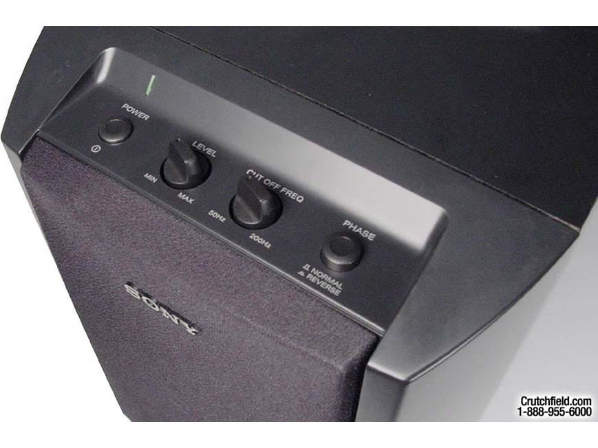 Sony SA-W305 Add-on powered subwoofer at Crutchfield