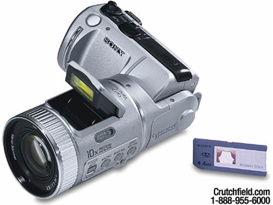 SONY DSC-F505V Cyber-shot デジタルカメラ Sony DSC-F505V Cyber-shot® digital camera with Memory Stick® at