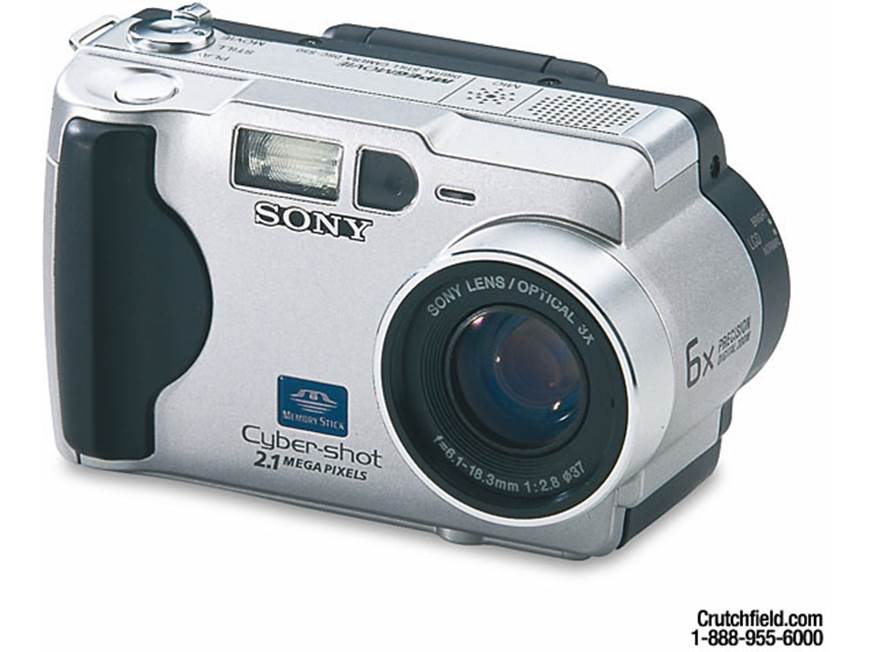 Sony DSC-S50 Cyber-shot® digital camera with Memory Stick® at