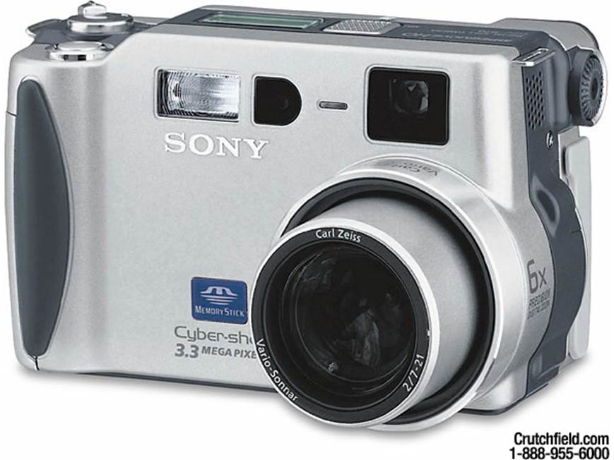 Sony DSC-S70 Cyber-shot® digital camera with Memory Stick® at