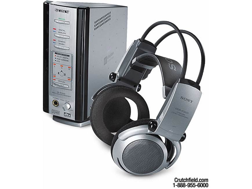 Sony MDR-DS5100 Wireless surround headphone system at Crutchfield