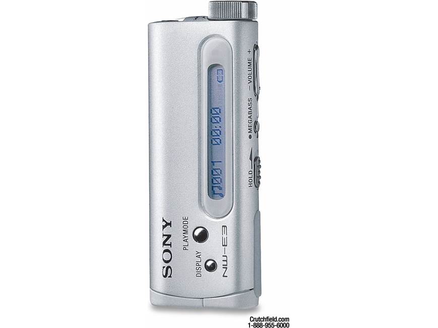 SONY NW-E3 ポータブルMDプレーヤー　セット Sony NW-E3 Network Walkman portable at Crutchfield