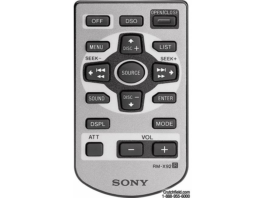 Sony Xplod ES CDX-M750 CD receiver with CD changer controls at