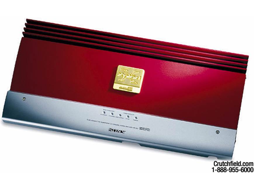 Sony ES XM-7557 75W x 4 + 220W x 1 Car Amplifier at Crutchfield