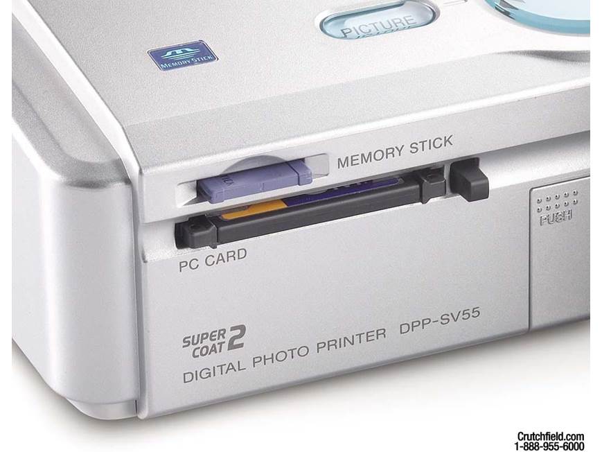 Sony DPP-SV55 Digital photo printer at Crutchfield