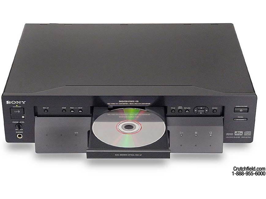 Sony DVP-S7700 Reference DVD/CD player at Crutchfield