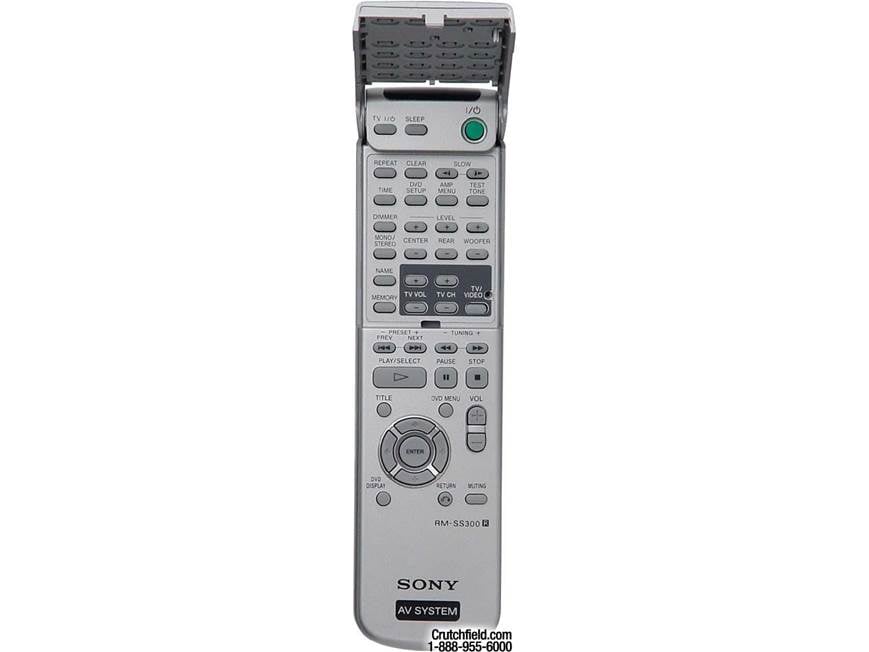 Sony DAV-S300 DVD home theater system at Crutchfield