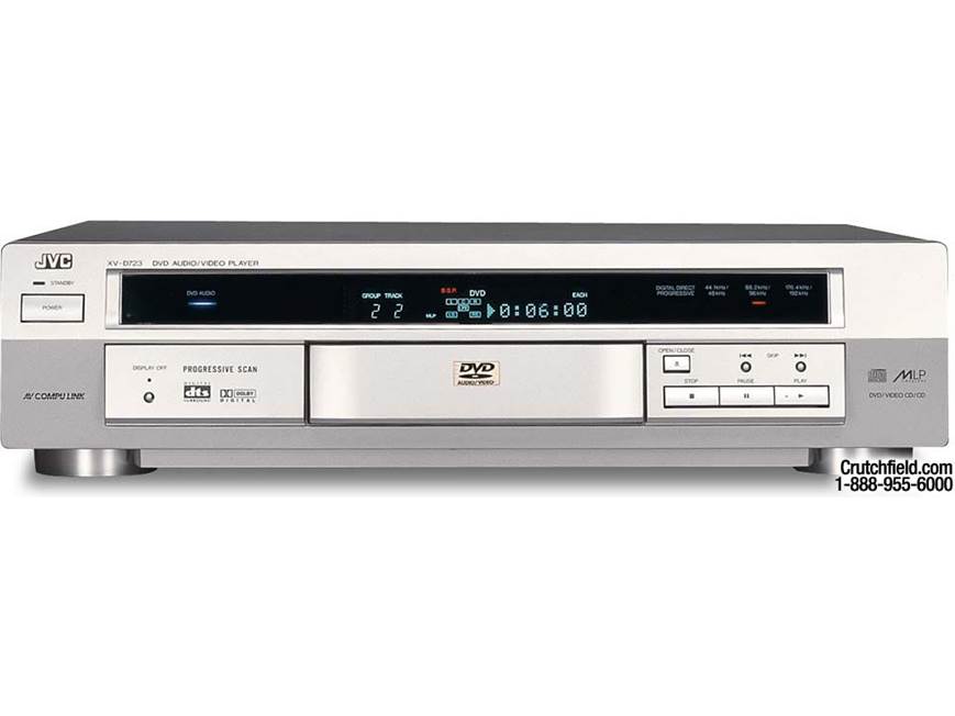 JVC XV-D721 / XV-D723 (Gold) DVD/CD/DVD-Audio player with